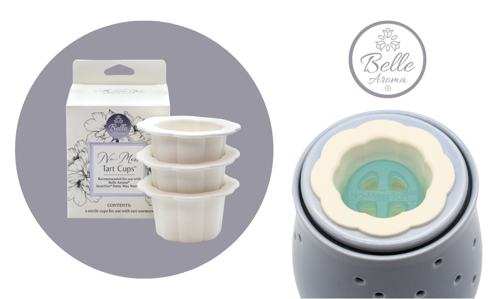 Belle Aroma® No-Mess Tart Cups for ScenTrio Petite™ Wax Warmer